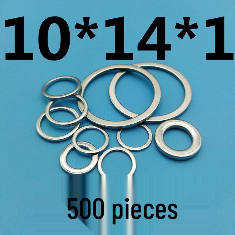 Thickened Galvanized Iron Flat Washer: Small Outer Diameter, Narrow Edge