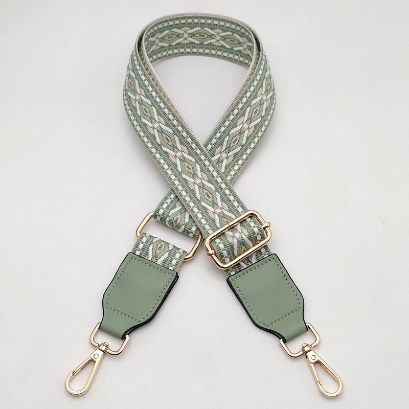 

Регульований шкіряний ремінь кросбоді - Жіночий плечовий аксесуар Gold Hook