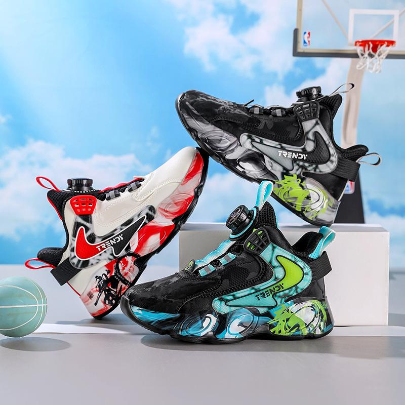 Kobe basketball shoes classmates children middle school and older children's combat boots 2025 autumn and winter new primary school shoes boys sp