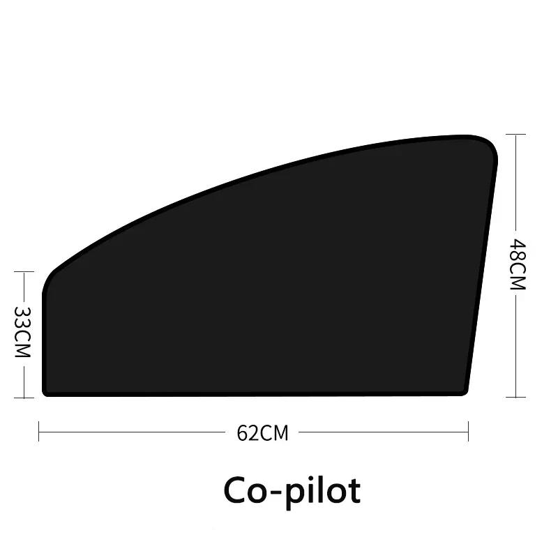 

Car Sunshade Curtains Summer Protection Universal Side Window Shades Foldable Magnetic Car Sun Shade Front Rear Auto Accessories