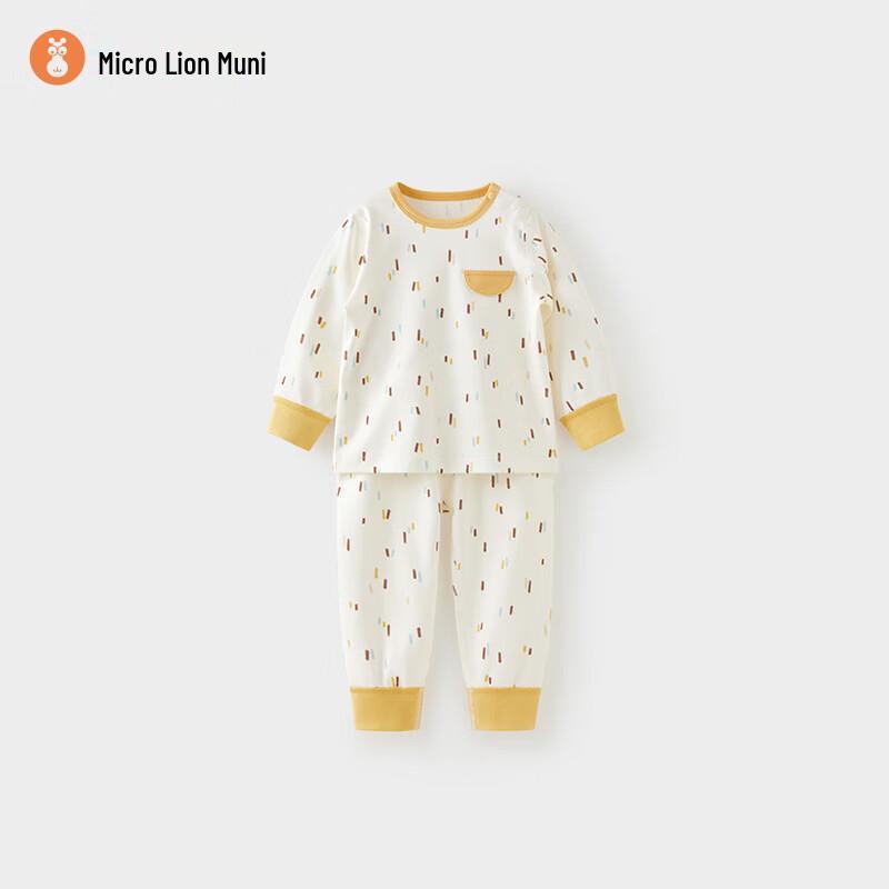 Baby Long Sleeve Cotton Top and Bottom Set 73