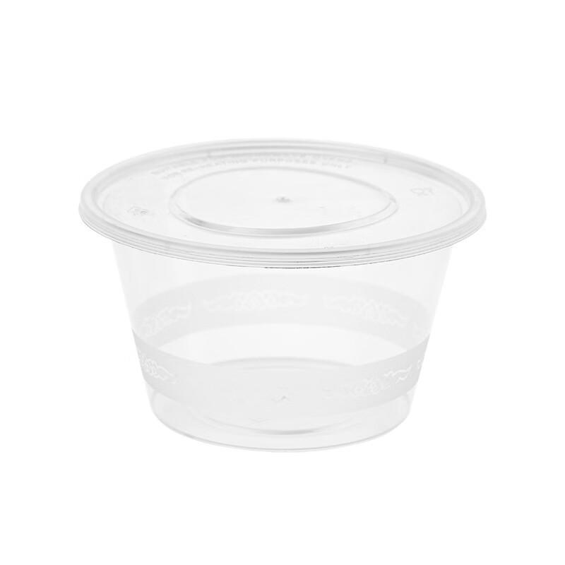 777 Disposable Food Grade Round Takeout Containers with Lids