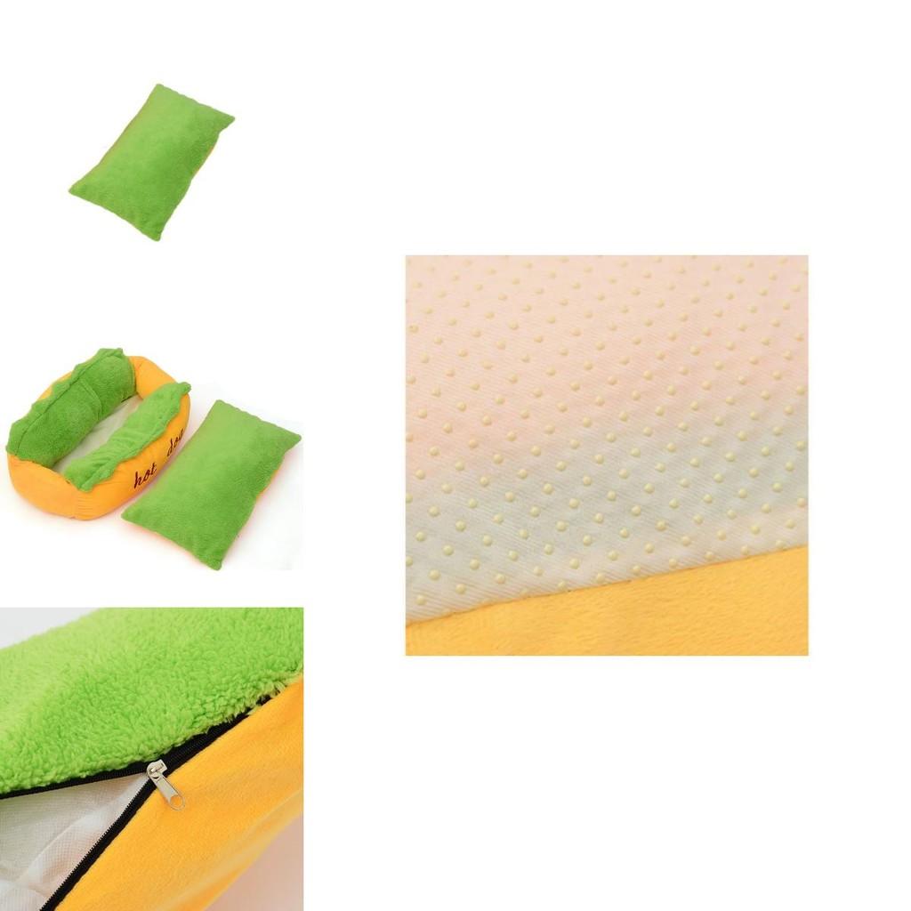 Gemütliches und stilvolles Haustierbett für Hunde und Katzen mit herausnehmbarem waschbarem Kissen