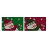 Christmas Doormat - DKD Home Decor - 60x40 Cm - Red and Green - PVC and Coconut Fiber - Rectangular - Decorative