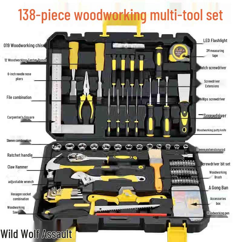 Wolf Attack Multi-function Woodworking Tool Set