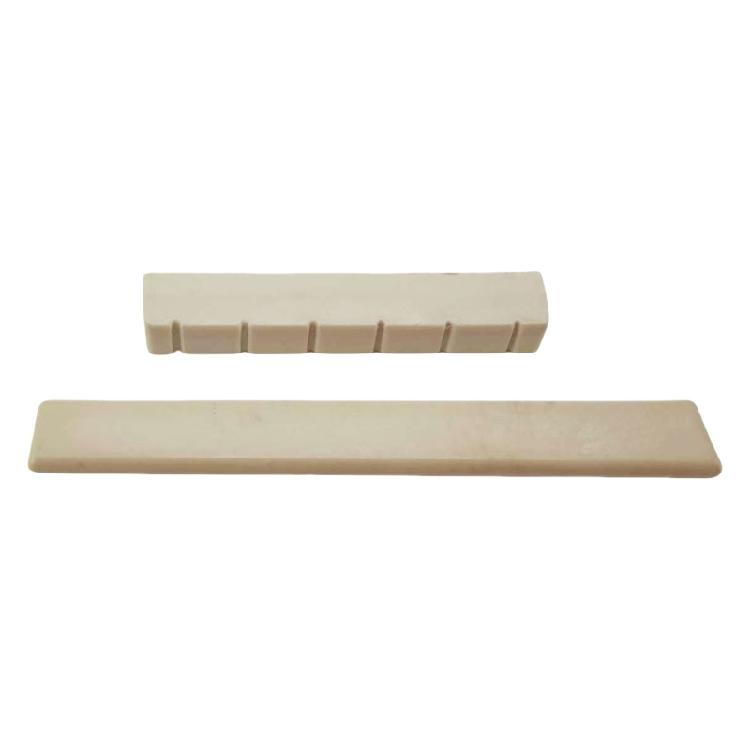 Guitar Saddles with Matching Nut Professional Acoustic Guitar Nut Guitar Bridge Saddles for Enhancing Sound Projection