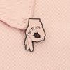 Gotcha Hand OK Gesture Enamel Pin Funny Punk Alloy Brooch Lapel Backpack Badge Fashion Jewelry Accessories Gift for Friends