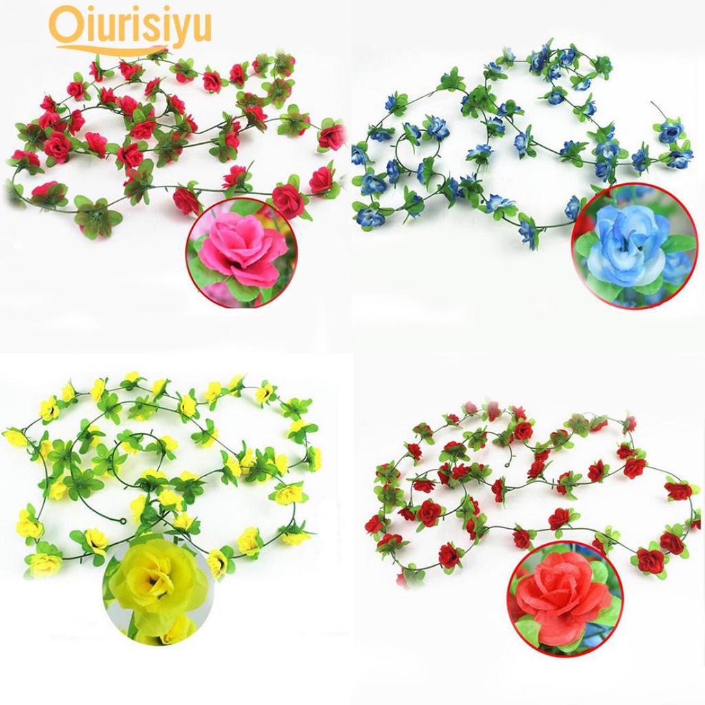 Cheap 2.2m Artificial Fake Flowers Ivy Leaf Vine Plant Joom