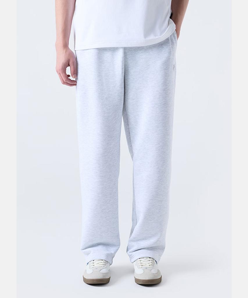 DESCENTE Sports Terry Knit Straight Fit Pants Melange Gray (Sq323Ukp71) (A Type)