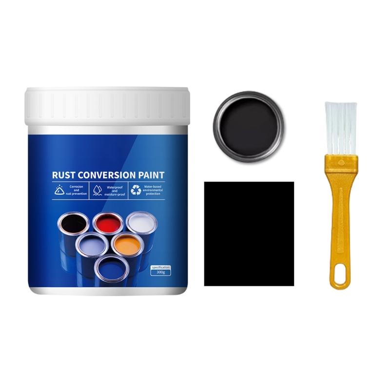 Water Based Protective Paint for Metal Surfaces Stops Existing Rust Progressions Offer Wearproof and Night Visibilities
