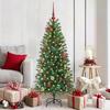 Christmas Ornament Set with 150 LEDs 61 pcs Multicolor Plastic