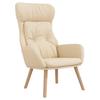 Cream Fabric Recliner Chair
