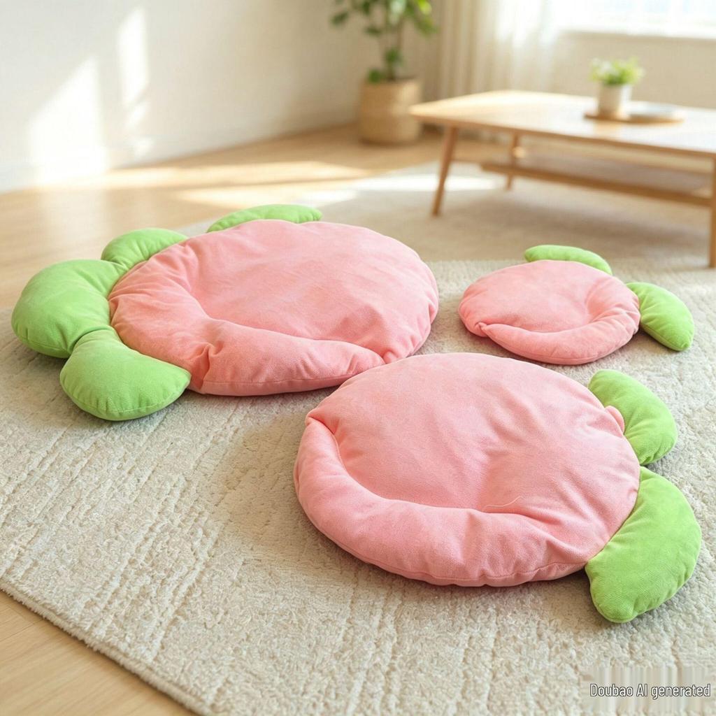 Thick Pet Cushion: Warm Cotton Blanket & Sleeping Pad for Dogs and Cats
