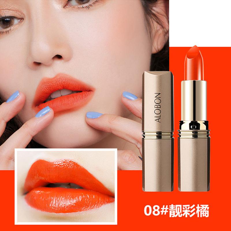 Makeup Lipstick Waterproof Matte 24 Hours Long Lasting Red Lipsticks Resistant Rose Lip Tint Velvet Cosmetic Women Non-Stick Cup