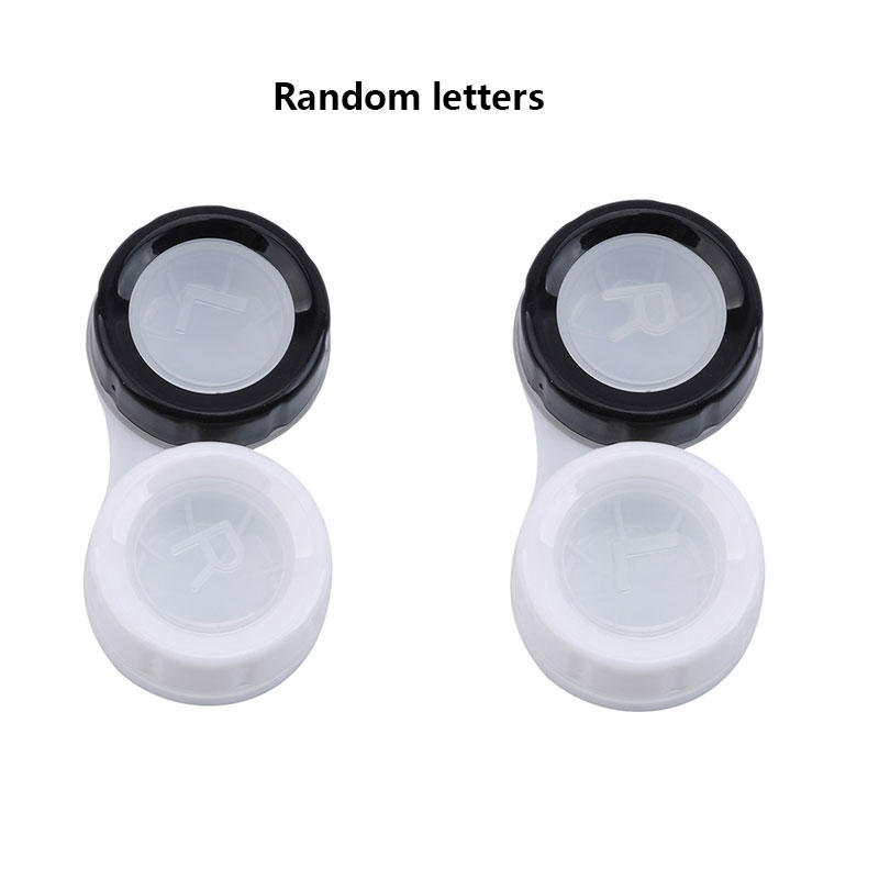 5 Pairs/set Macaron Color Contact Lens Box Soaking Contact Lens Storage Box Portable Contact Lens Companion Boxes