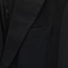 Fendi Made In Italy Tailored Jacket 46 Black Blazer Men's Used