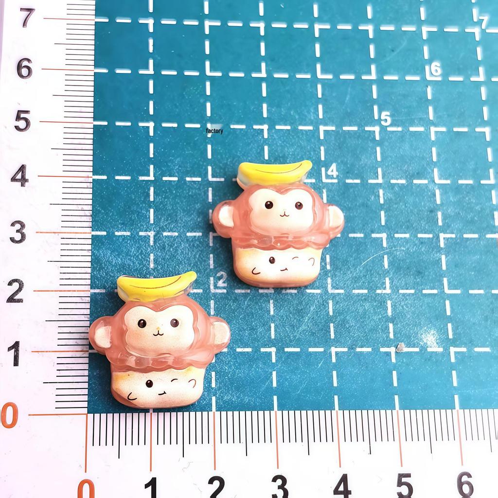 DIY Candy Toy Resin Accessories: Cartoon Puppy, Panda, Cat Cream Glue for Phone Cases.