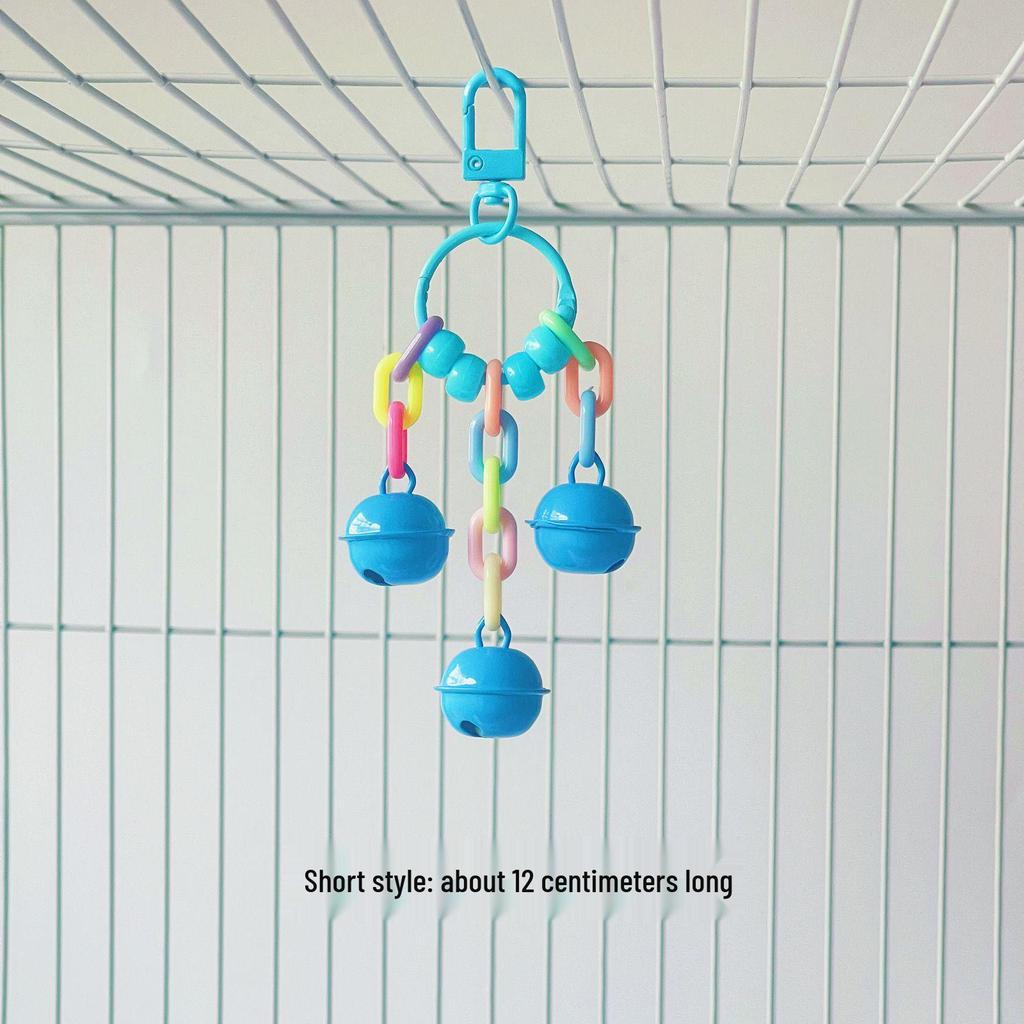 Acrylic Chew Toy & Cage Decoration for Parrots, Cockatiels, and Budgies