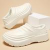 Winter Warm Kitchen Clogs Non-slip Waterproof Restaurant Working Shoes Eva Chef Cotton Slippers Size 36-45