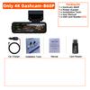 Yangood 4K Dashcam Mini Car DVR Support GPS Speed Display APP/WIFI real-time Control Night Vision2.5K Rear View Camera Black Box