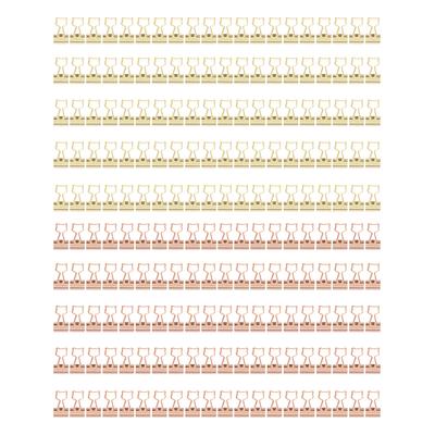 100 adet Klips Kedi Şekli Metal Demir Oyuk Kompakt Taşınabilir Eğlenceli Belge Klipsleri Clss