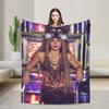 Comfort Shakira Singer Blanket Merch Home Decorative Blanket Throw Warm Velvet for Outdoor