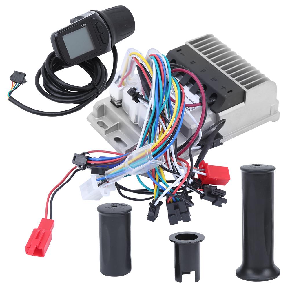 36 48V 500W Electric Tricycles 3‑mode Sinusoid Brushless Controller Instrument LCD Set