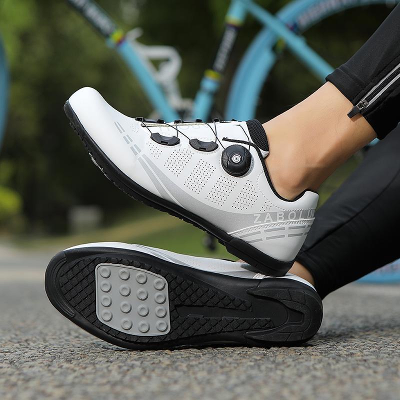 Men Cycling Shoes Bike Professional Fashion Biking Sport Speed MTB Road Unisex Bicycle Cleats Racing Sneakers Rubber Flat Dirt