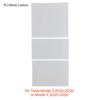 for D7 Model 3 Y 2021-2026 PU Leather Carbon Center Console Cover Protector Panel Protective Film Sticker Car Accessories SH7