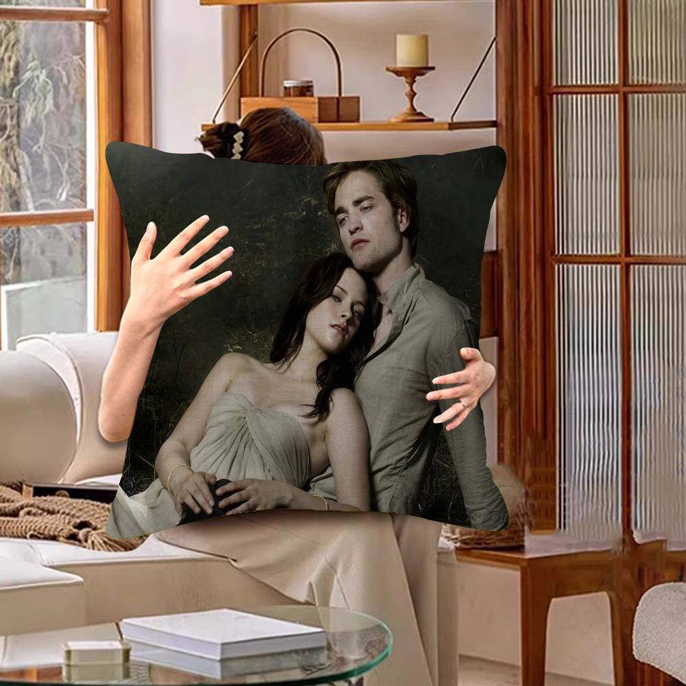 Classic Movie TwilightS Stitch Lucky Dragon Pillow Cover Sofa Cushion Cover Home Room Decoration Children Gift