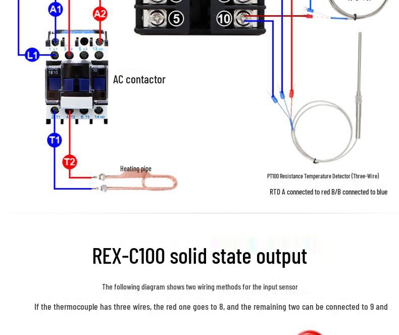 REX-C Series Intelligent PID Digital Temperature Controller Instrument