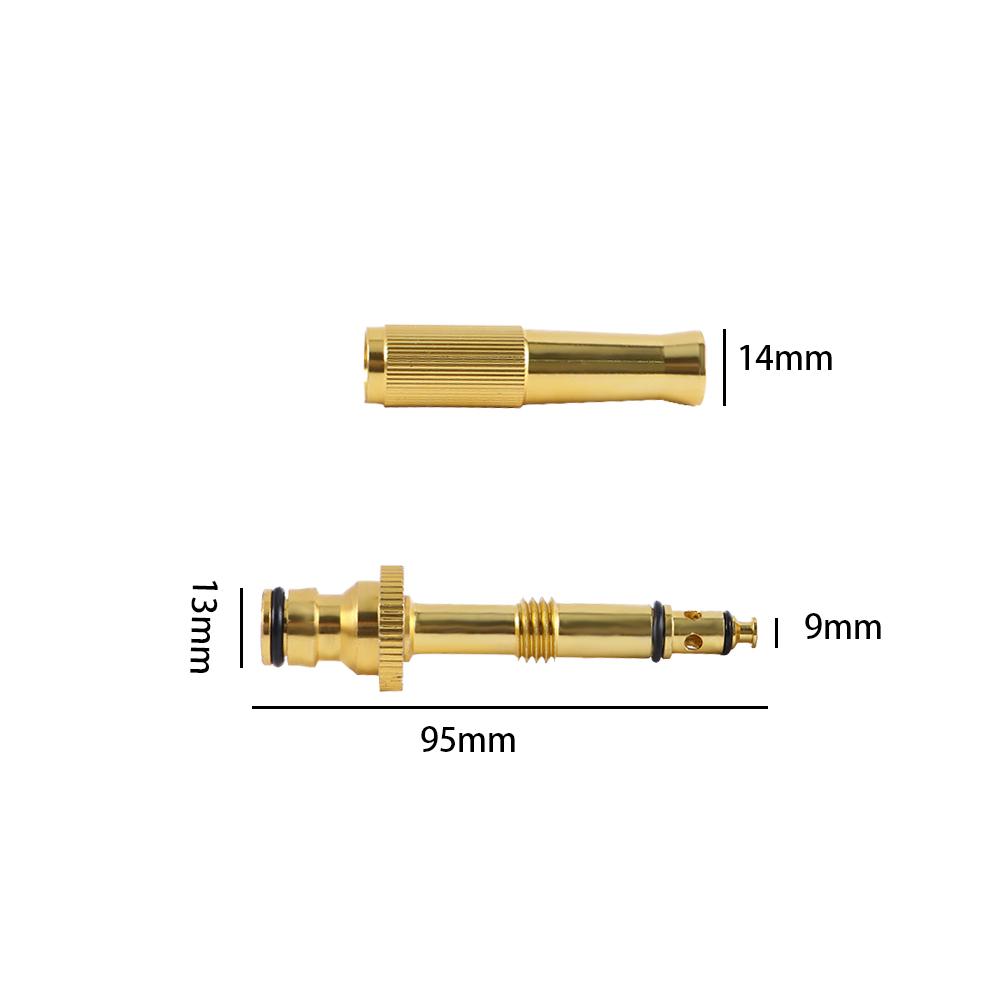 Car Washing Hose High Pressure Brass Sprinkler Water  Garden Tool Spray Nozzle