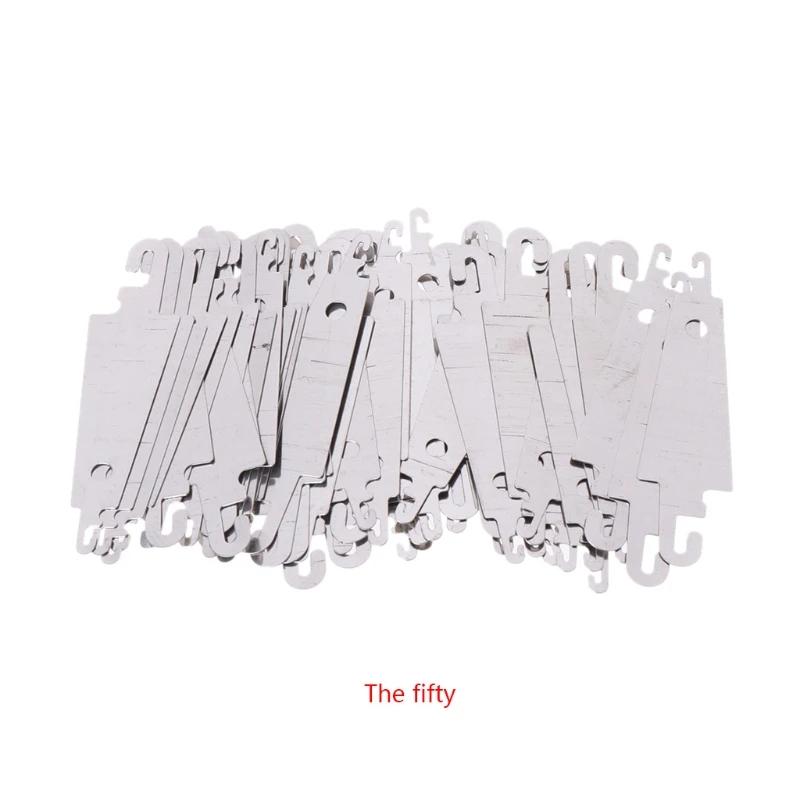 

50 шт./пакет портативный домашний крест шитье иглы нитевдеватель инструмент