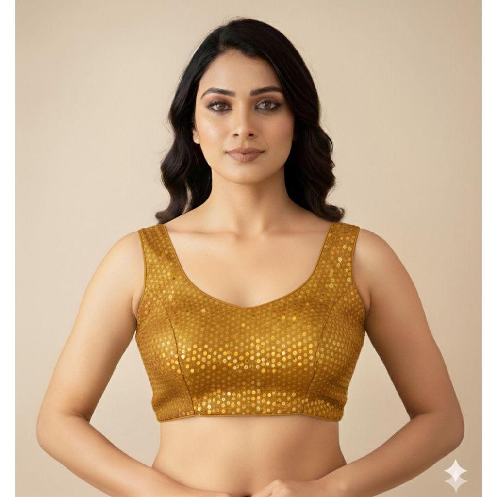 Saree Blouse Sequin Work Blouse