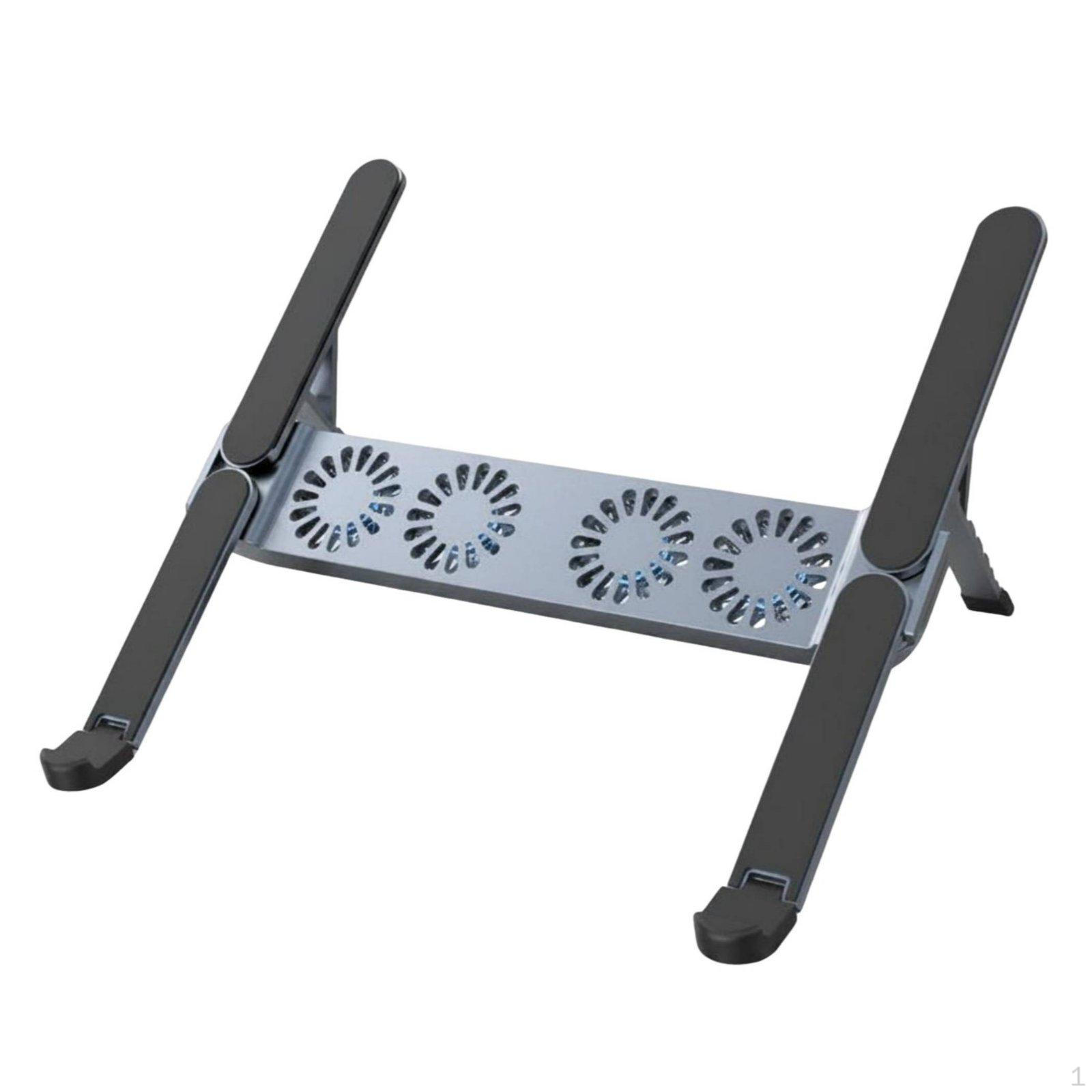 Folding Laptop Stand Heat Dissipation Foldable Ergonomic Design Aluminum Notebook