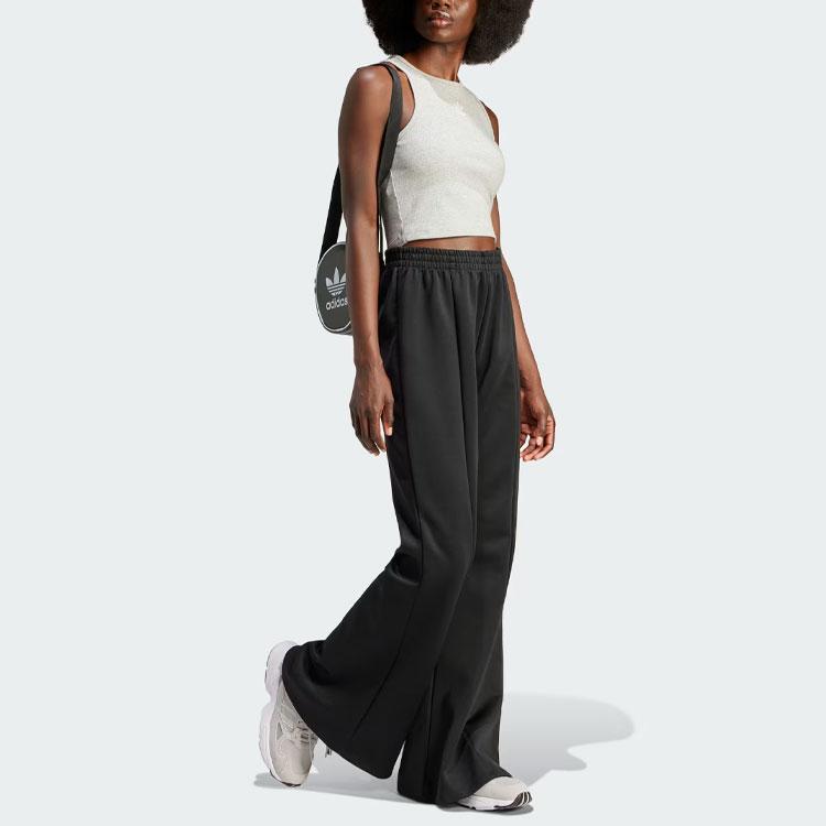 Adidas Originals Essential Premium Flared Joggers Women Joggers Black IT9240