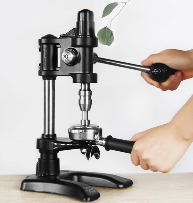 Strumento Compattatore Caffè Manuale Macchina Compattatore Caffè Verticale Pressa Caffè Verticale Acciaio Inossidabile 304
