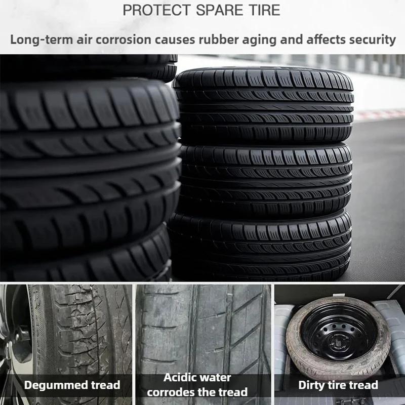 For Toyota Camry Corolla RAV4 Hilux Fortuner Yaris Land Cruiser 4PCS Car Tire Cover Spare Wheel Dustproof Protector