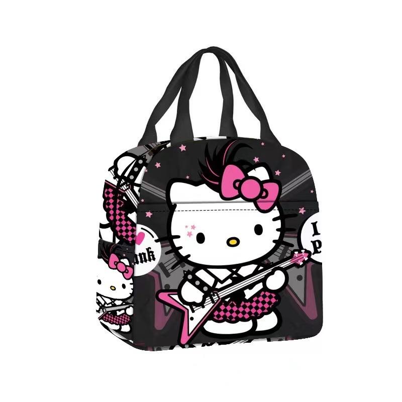 Hello Kitty Lunch Bag Large Capacity Rice Bag Bento Bag Tote Bag Waterproof Lunch Box Insulation Bag