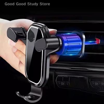 Universal Car Phone Holder Car Hook Anti-drop Car Base Phone Holder For Car Air Vent Dashboard Mobile Phone Navigation Bracket