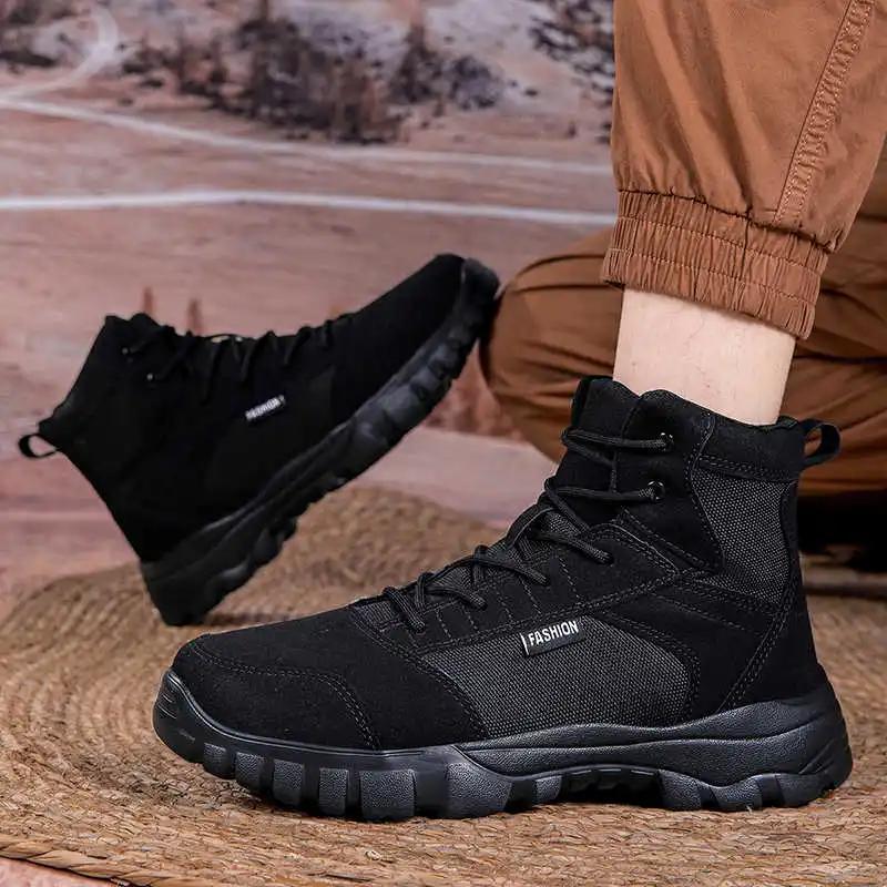 Fashion Autumn-spring Nonslip Shoes Boot Original Boots Sneakers Men's Vip Sports Chassure Vip Special Use Shoos High-tech