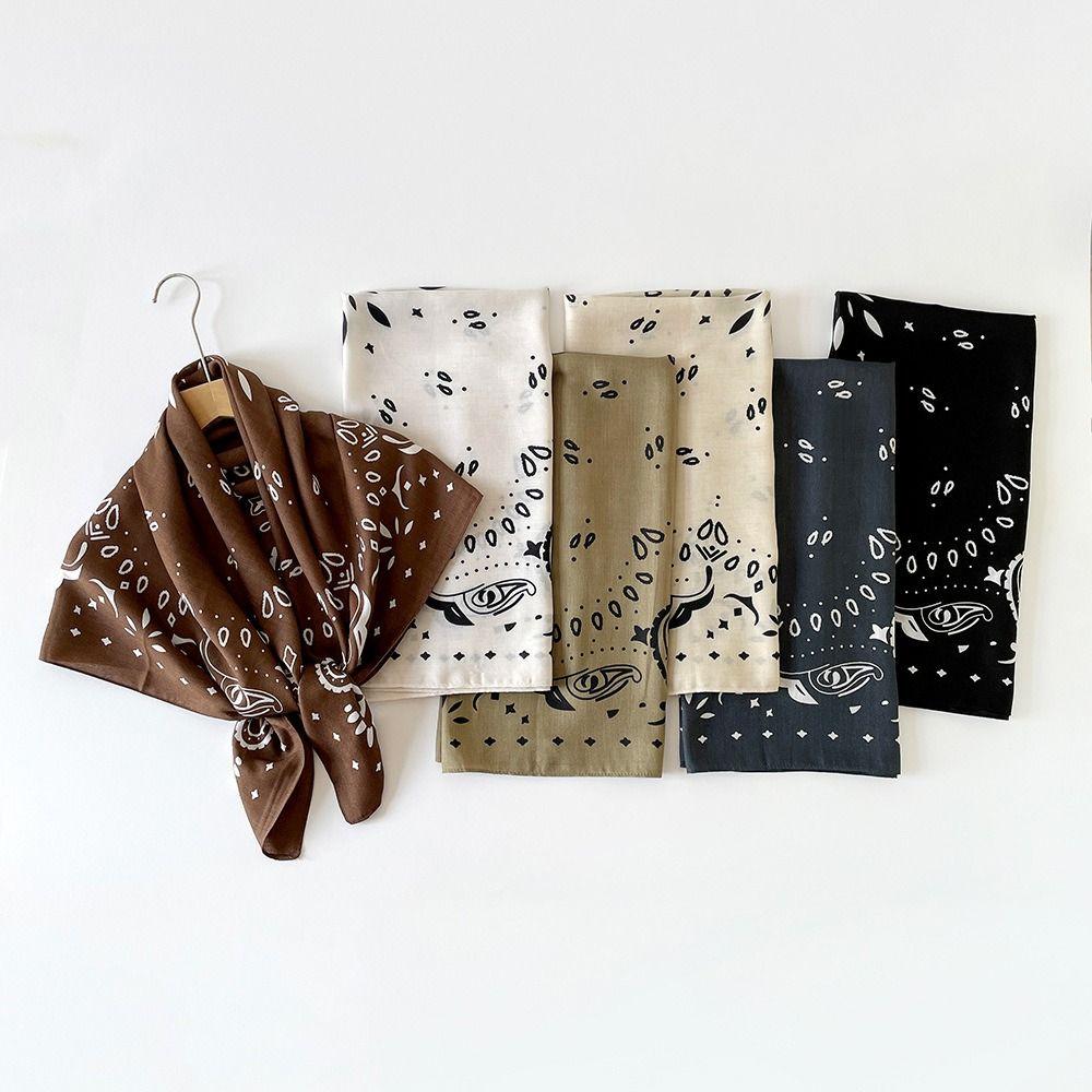 Bedruckter Großer Quadratischer Schal Paisley Damen Schal Wickeltuch Mode Seidenschals Sommer Accessoires