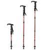 Leichter, faltbarer Senior Nordic Walking Trekkingstock mit geriffeltem 4-teiligem Teleskopgriff