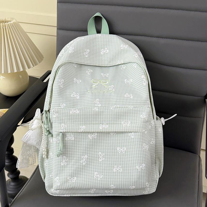 Schoolbag new schoolbag female ins Japanese girl college style backpack Korean version Harajuku printed middle school student casual backpack