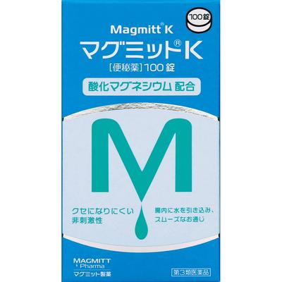 Magmit Pharmaceuticals Magmit K 100 Tablets Chemical Preparations Indications: - Constipation - Relief of the Following Symptoms Associated with Const