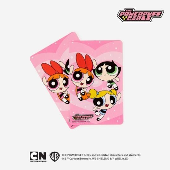 Ten by Ten Powerpuff Girls Card Sticker, a Popular Phrase In Korea