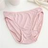 Women's Low-Waist Mulberry Silk Panties - Seamless, Comfortable, Breathable Briefs