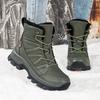 36-45Herren Winter Baumwollschuhe High-Top Plus Samt Warm Damenstiefel Rutschfest Abriebfest Schneestiefel