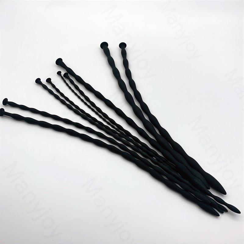 4/8pcs Silicone Urethral Catheter Dilator Horse Eye Stimulation Sounding Penis Plug Insert Urethra Catheter Sex Toys for Men