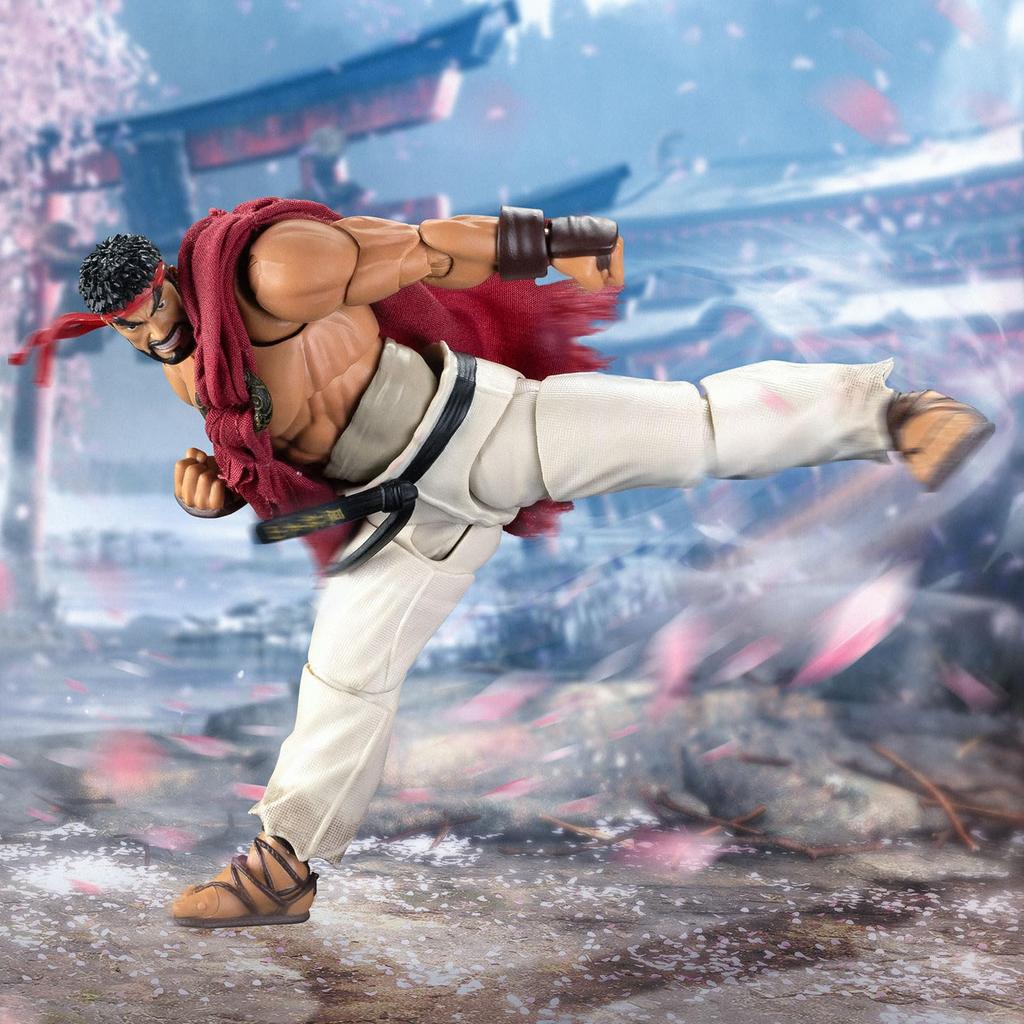 52TOYS FigLite Street Fighter 6 Ryu 1/12 Scale Action Figure - Approximately 15cm Tall, Highly Articulated, Officially Licensed by CAPCOM, Perfect for